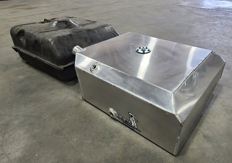 Photo Fuel Tanks Reaper Custom Fabrication Matt Greene welding King Tobaccoville Winston-Salem NC