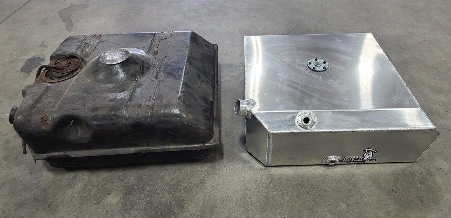 Photo Fuel Tanks Reaper Custom Fabrication Matt Greene welding King Tobaccoville Winston-Salem NC