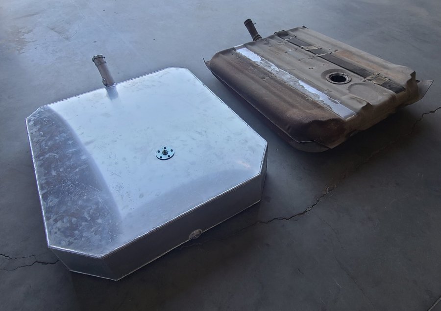 Photo Fuel Tanks Reaper Custom Fabrication Matt Greene welding King Tobaccoville Winston-Salem NC